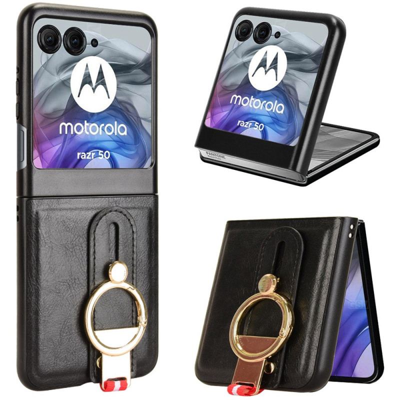 Coque Motorola Razr 50 5G Ouvre-Bouteille et Sangle