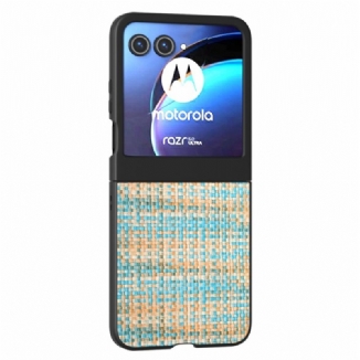 Coque Motorola Razr 50 5G Texture à Carreaux