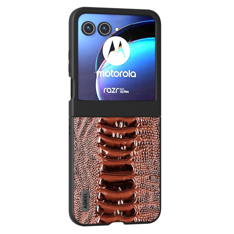 Coque Motorola Razr 50 5G Texture Crocodile ABEEL