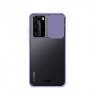 Coque Huawei P40 Pro CamShield Rebords Colorés MOFI