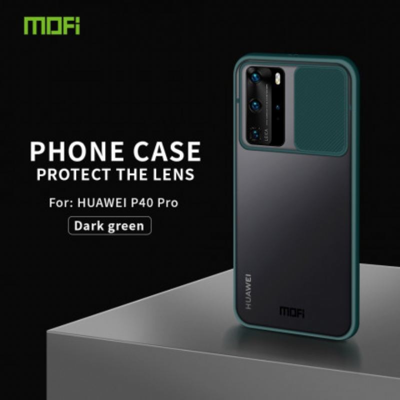 Coque Huawei P40 Pro CamShield Rebords Colorés MOFI