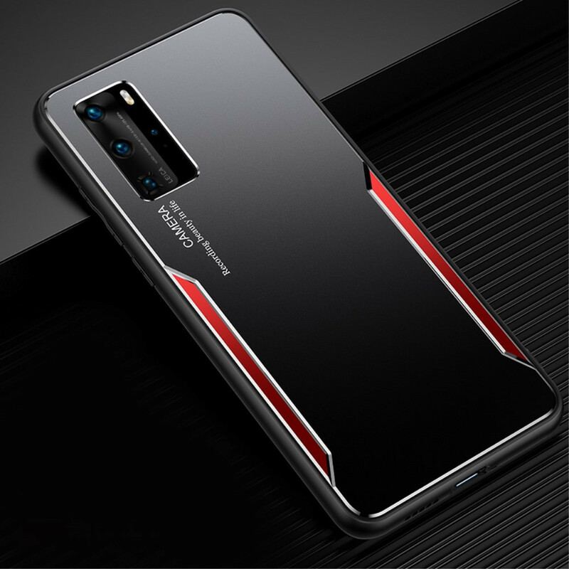 Coque Huawei P40 Pro Conception Hybride Aluminium