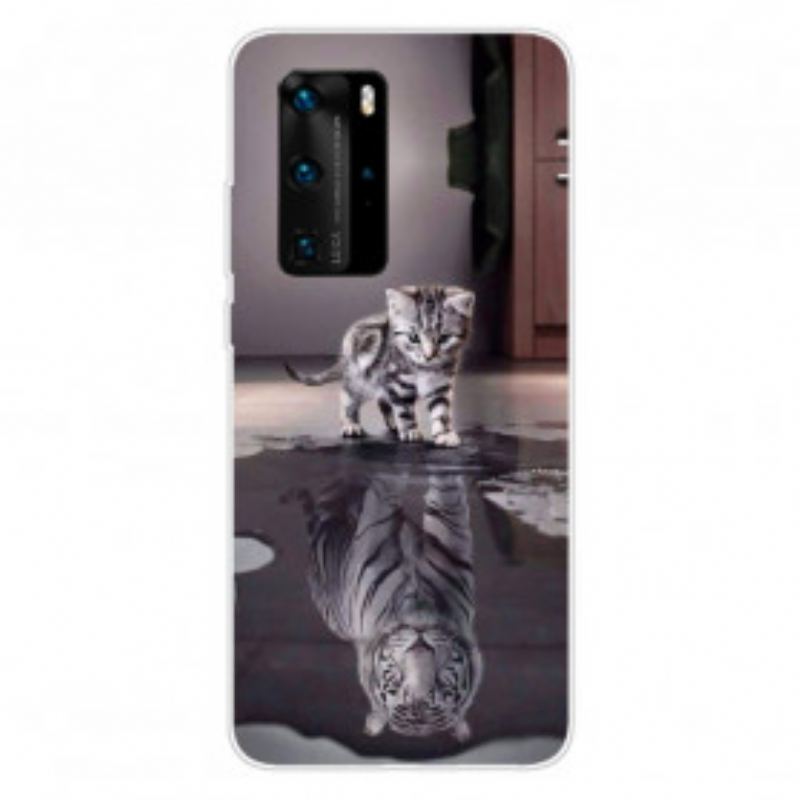 Coque Huawei P40 Pro Ernest le Tigre