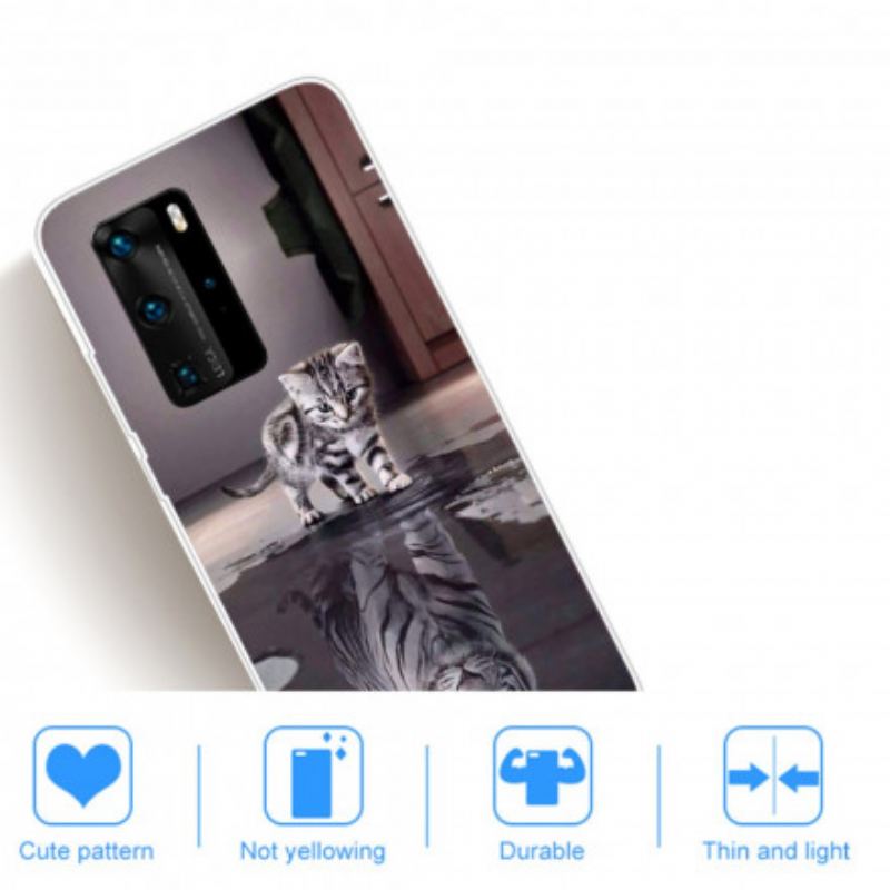 Coque Huawei P40 Pro Ernest le Tigre