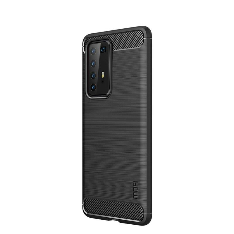 Coque Huawei P40 Pro Fibre Carbone Brossée MOFI