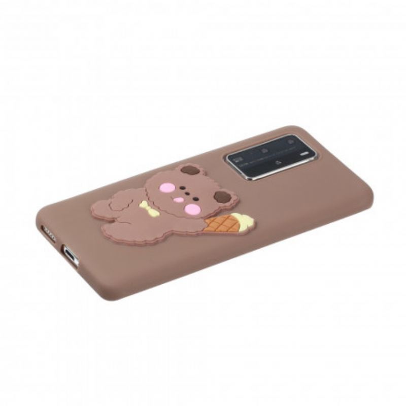 Coque Huawei P40 Pro Je T'aime mon Gourmand