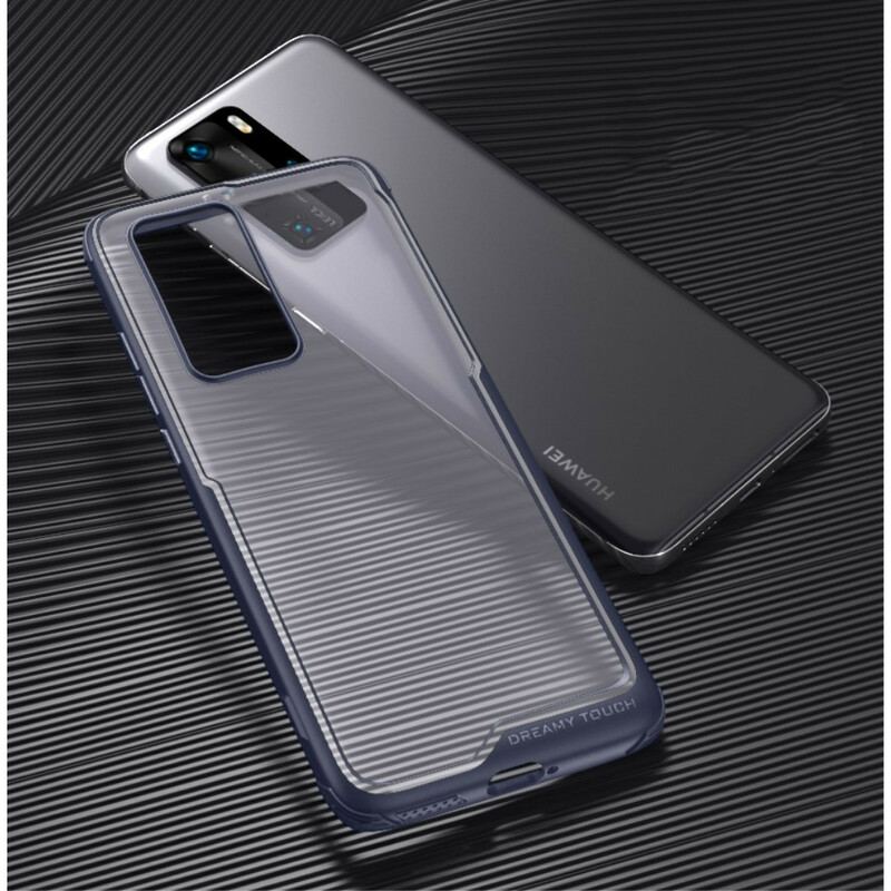 Coque Huawei P40 Pro LEEU Hybride Rebords Biseautés