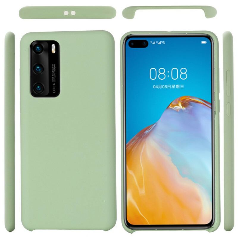 Coque Huawei P40 Pro Silicone Liquide Premium