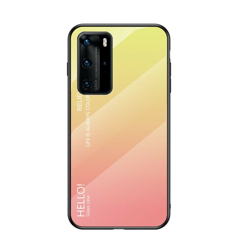 Coque Huawei P40 Pro Verre Trempé Hello