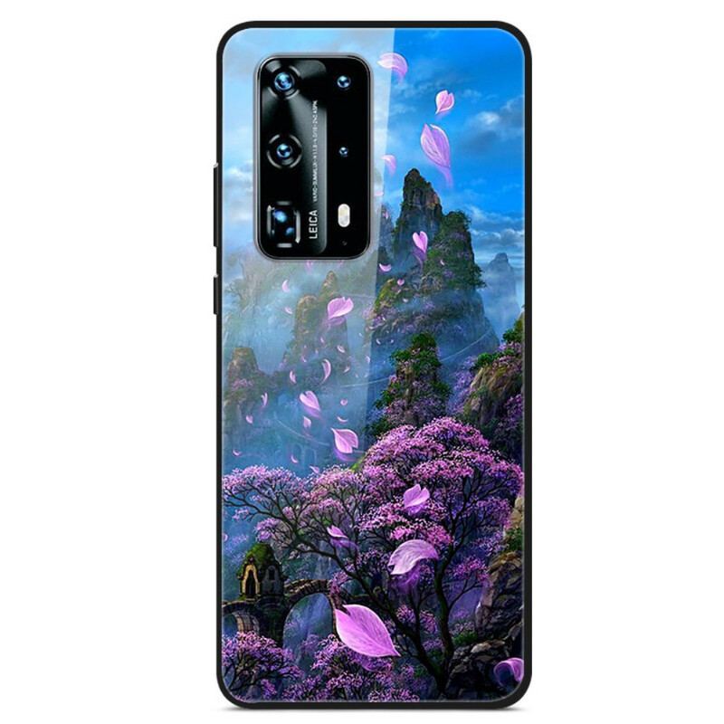 Coque Huawei P40 Pro Verre Trempé Paysage Imaginaire