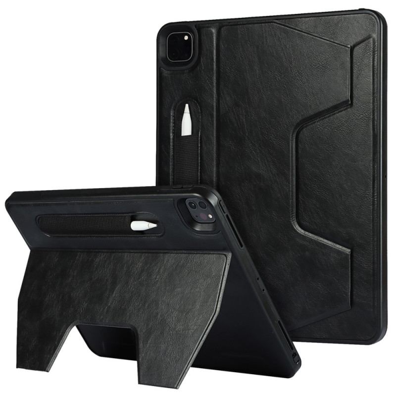 Coque iPad Pro 12.9" Simili Cuir Support Mains Libres