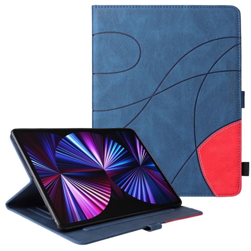 Housse iPad Pro 12.9" Bicolore Design