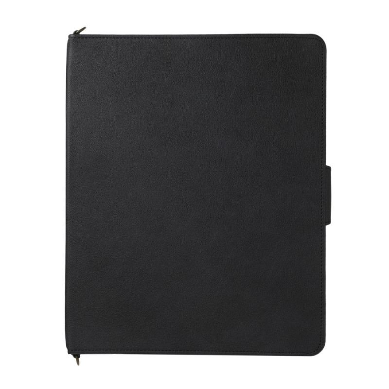 Housse iPad Pro 12.9" Effet Cuir Bandoulière RFID