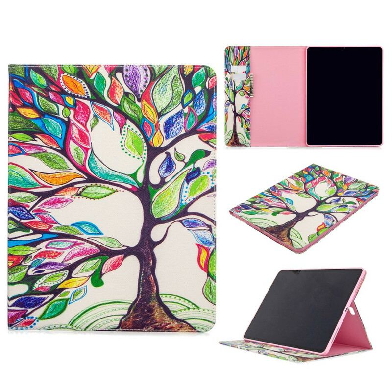 Housse iPad Pro 12.9" Motif Imprimé Arbre Fleuri