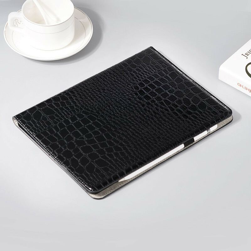 Housse iPad Pro 12.9" Peau Crocodile