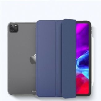 Smart Case iPad Pro 12.9" Simili Cuir et Transparent