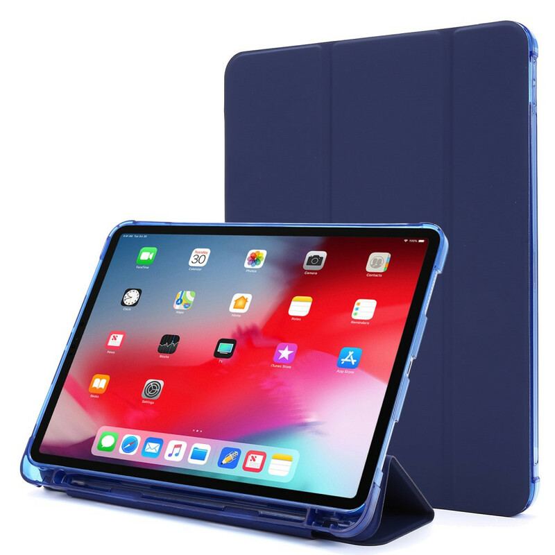 Smart Case iPad Pro 12.9" Simili Cuir Porte-Crayon