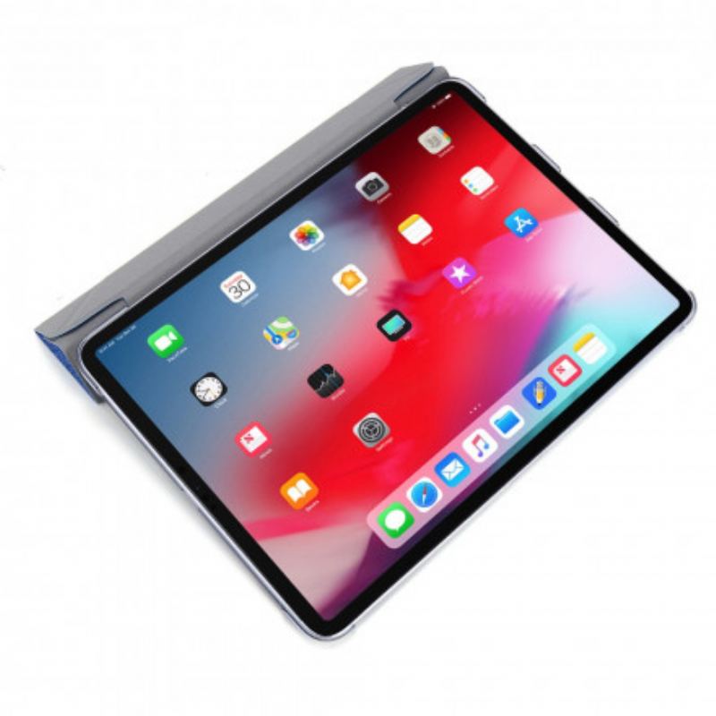 Smart Case iPad Pro 12.9" Simili Cuir Texture Soie