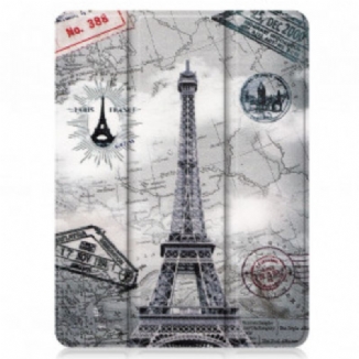 Smart Case iPad Pro 12.9" Tour Eiffel Porte-Stylet