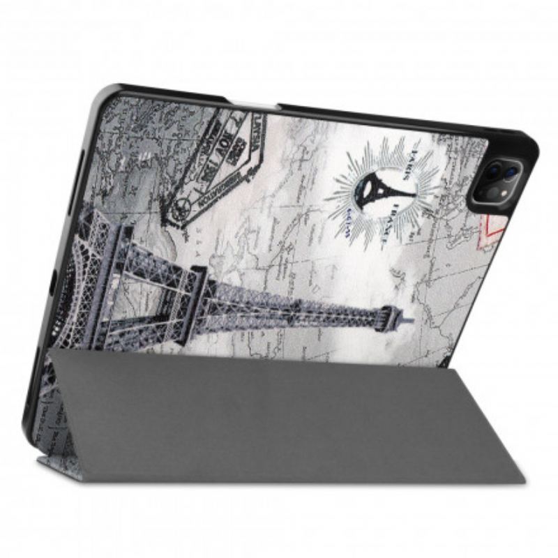 Smart Case iPad Pro 12.9" Tour Eiffel Porte-Stylet