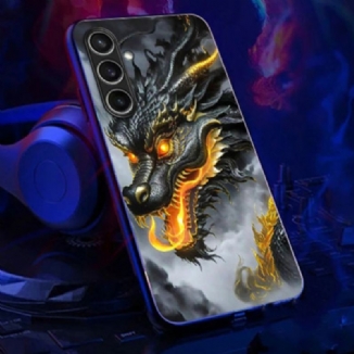 Coque Galaxy A16 4G / 5G Call Flash Series Dragon Noir