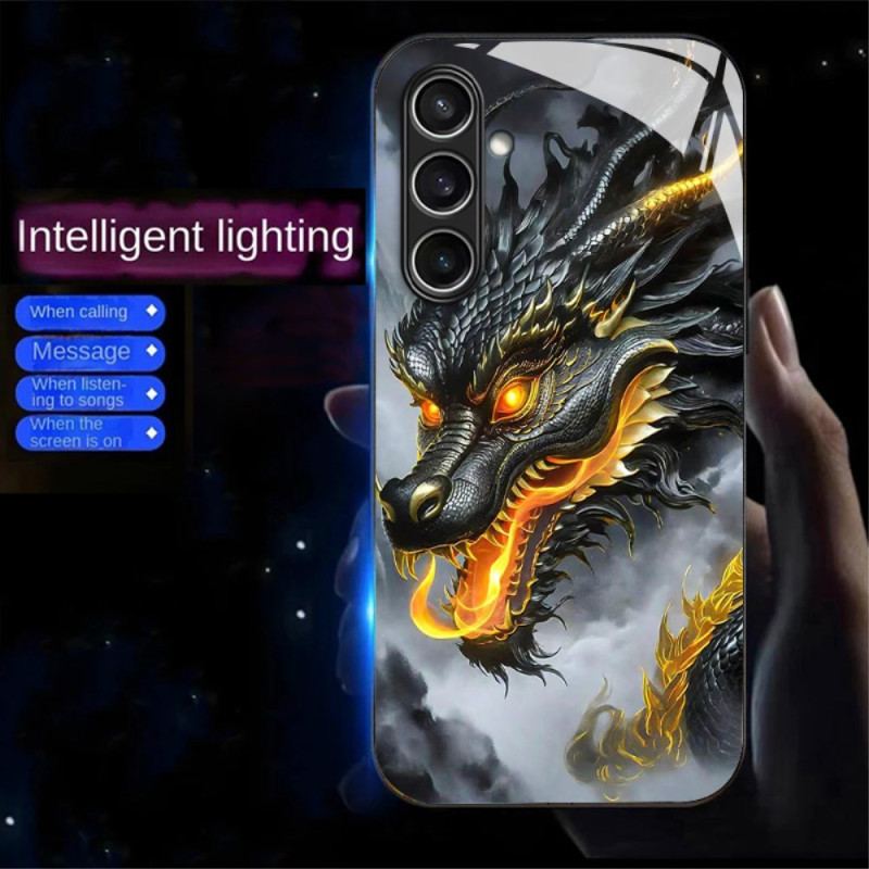 Coque Galaxy A16 4G / 5G Call Flash Series Dragon Noir