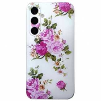 Coque Galaxy A16 4G / 5G Motif Floral Élégant