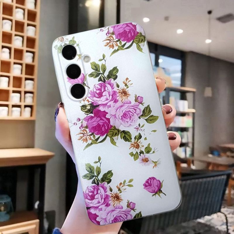 Coque Galaxy A16 4G / 5G Motif Floral Élégant