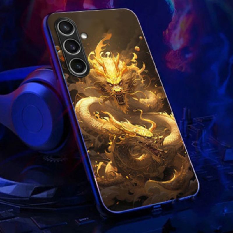 Coque Samsung Galaxy A16 4G / 5G Call Flash Series Dragon Doré