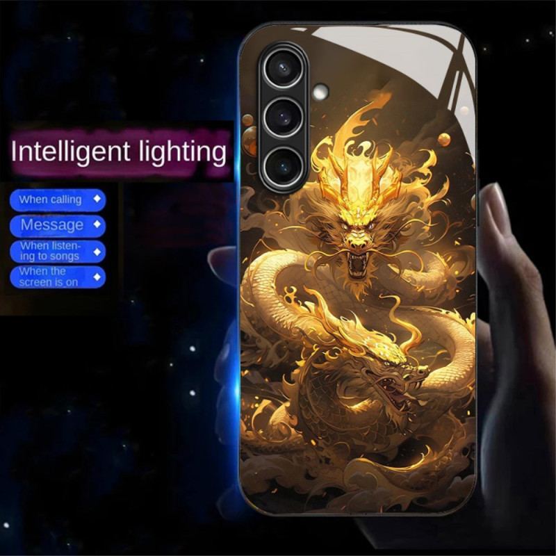 Coque Samsung Galaxy A16 4G / 5G Call Flash Series Dragon Doré