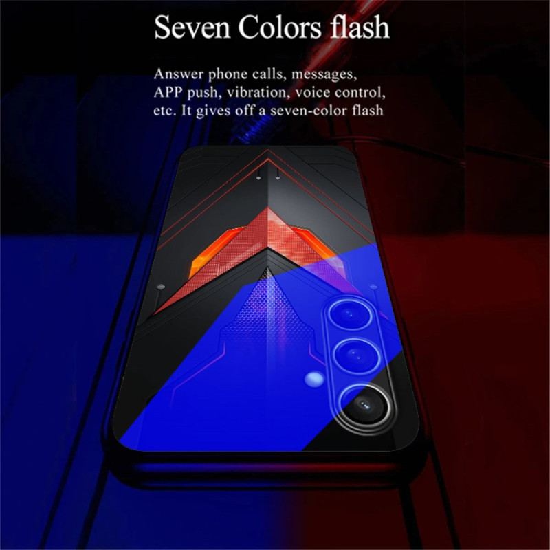 Coque Samsung Galaxy A16 4G / 5G Call Flash Series Triangle Rouge