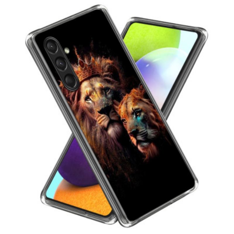 Coque Samsung Galaxy A16 4G / 5G Silicone Lions