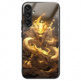 Coque Samsung Galaxy A16 4G / 5G Verre Trempé Dragon d'Or