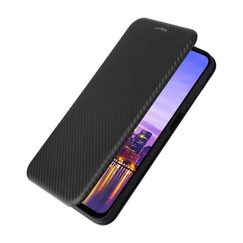 Flip Cover Samsung Galaxy A16 4G / 5G Fibre Carbone