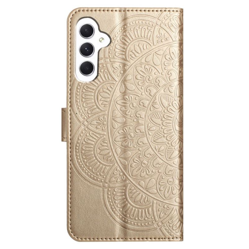 Housse Samsung Galaxy A16 4G / 5G Design Mandala avec Lanière