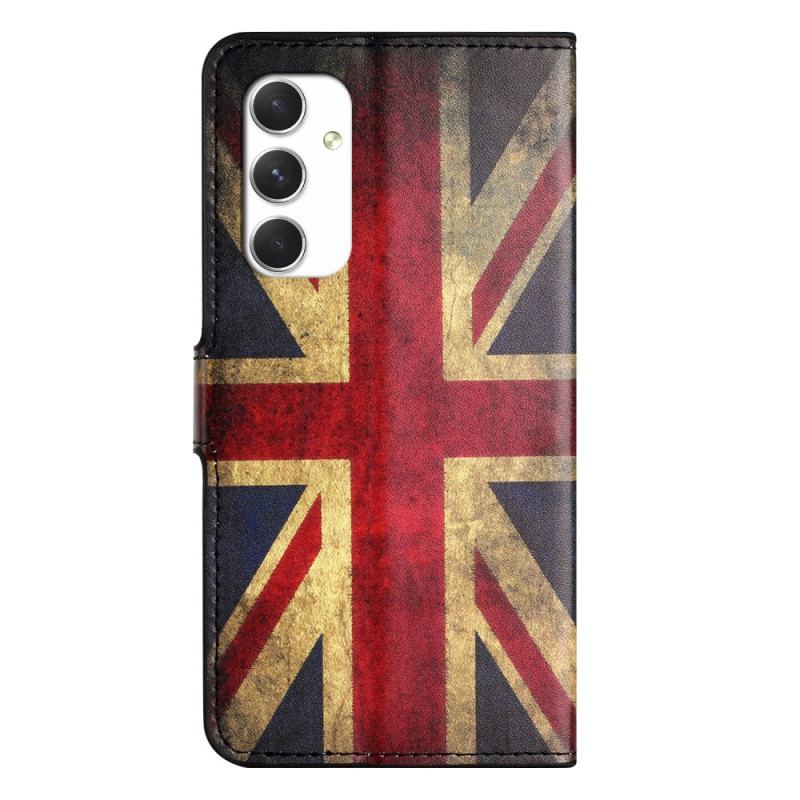 Housse Samsung Galaxy A16 4G / 5G Drapeau Anglais Vintage