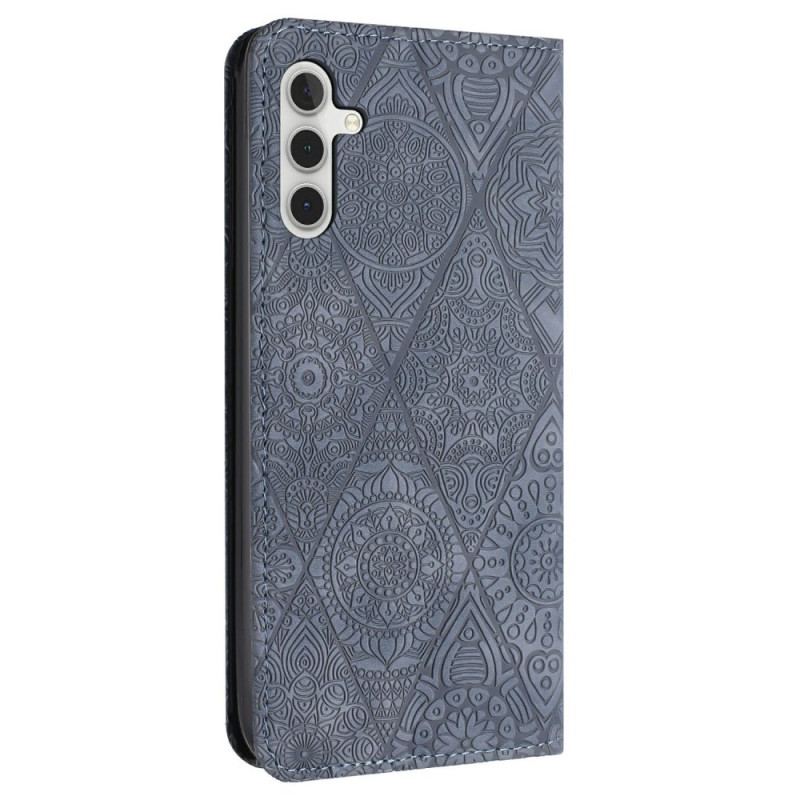 Housse Samsung Galaxy A16 4G / 5G Motif Floral et Lanière