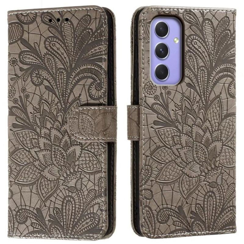 Housse Samsung Galaxy A16 4G / 5G Motif Floral et Lanière