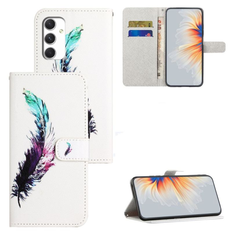 Housse Samsung Galaxy A16 4G / 5G Motif Plume