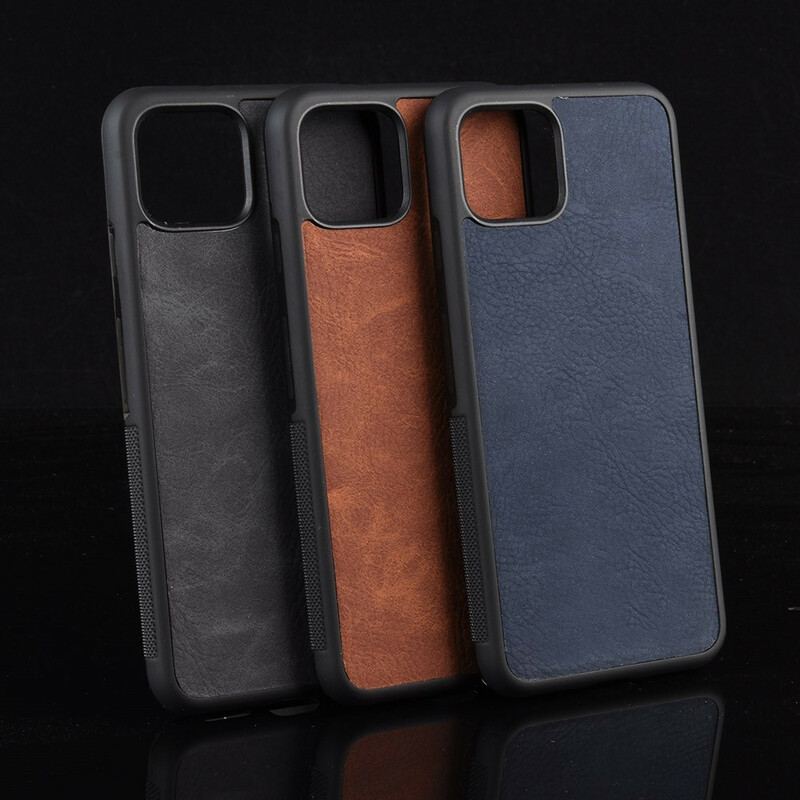 Coque Google Pixel 4 Effet Cuir Look Vintage