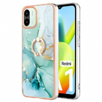 Coque Xiaomi Redmi A1 Marbre avec Anneau-Support