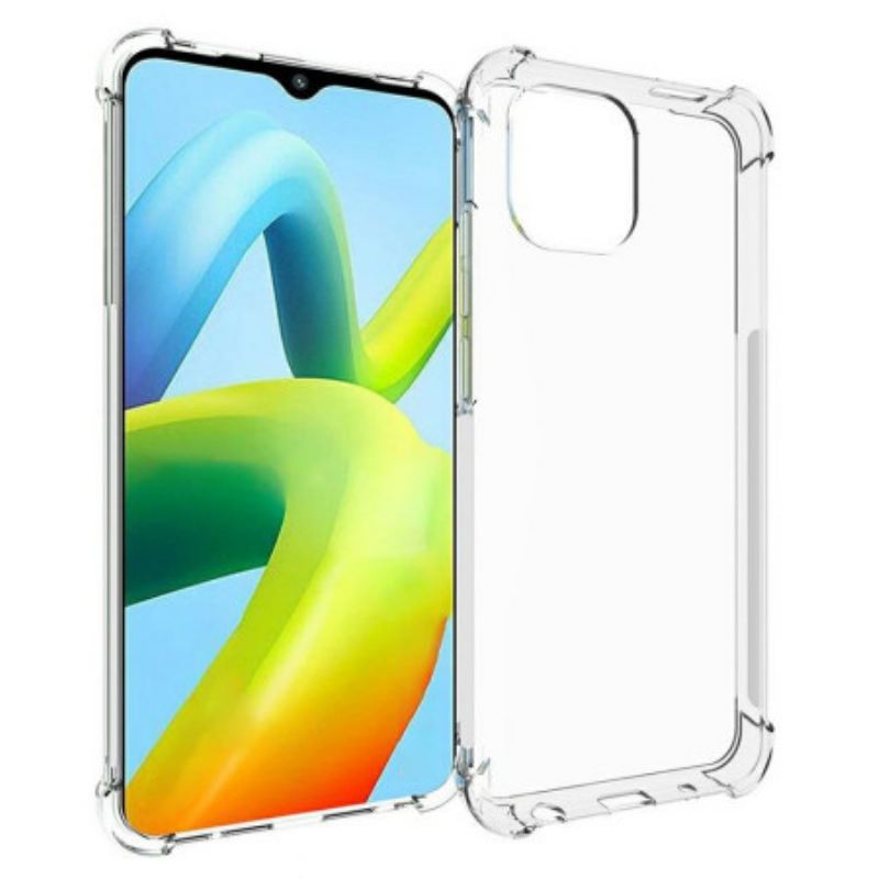 Coque Xiaomi Redmi A1 Transparente Coins Renforcés