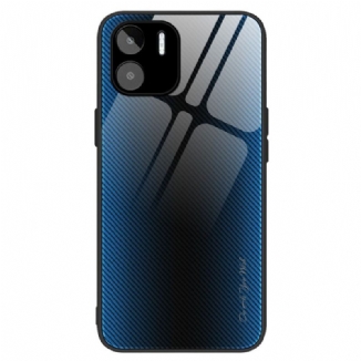 Coque Xiaomi Redmi A1 Verre Trempé Fibre Carbone Classique