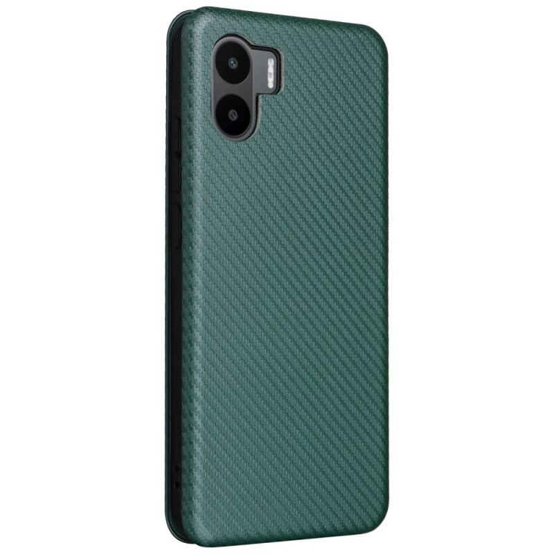 Flip Cover Xiaomi Redmi A1 Fibre Carbone