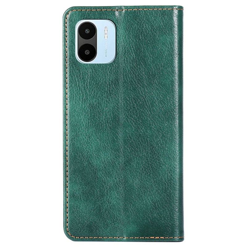 Flip Cover Xiaomi Redmi A1 Simili Cuir Coutures