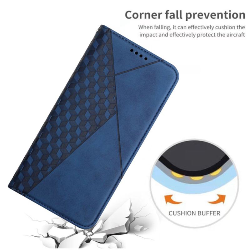 Flip Cover Xiaomi Redmi A1 Skin-Touch style Cubique