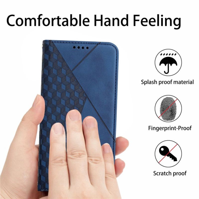 Flip Cover Xiaomi Redmi A1 Skin-Touch style Cubique