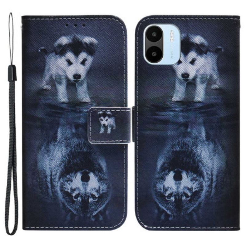 Housse Xiaomi Redmi A1 Reflet de Chien