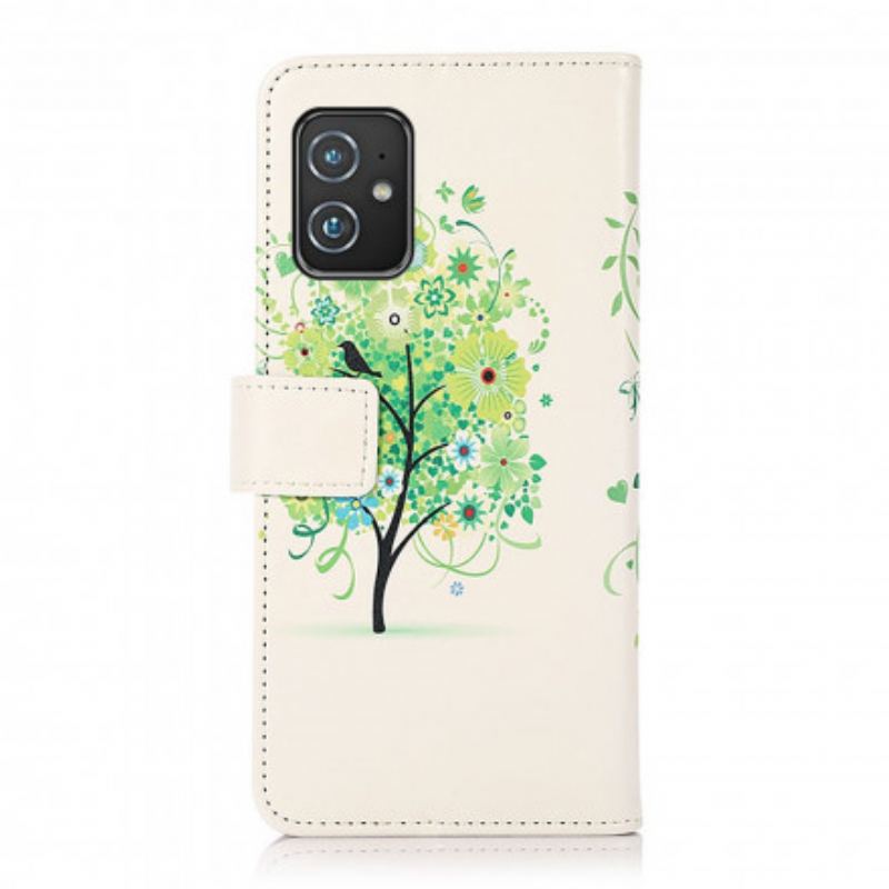 Housse Azus Zenfone 8 Arbre Fleuri