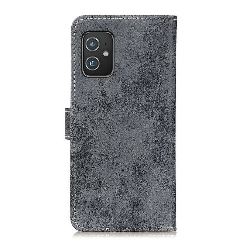 Housse Azus Zenfone 8 Simili Cuir Vintage